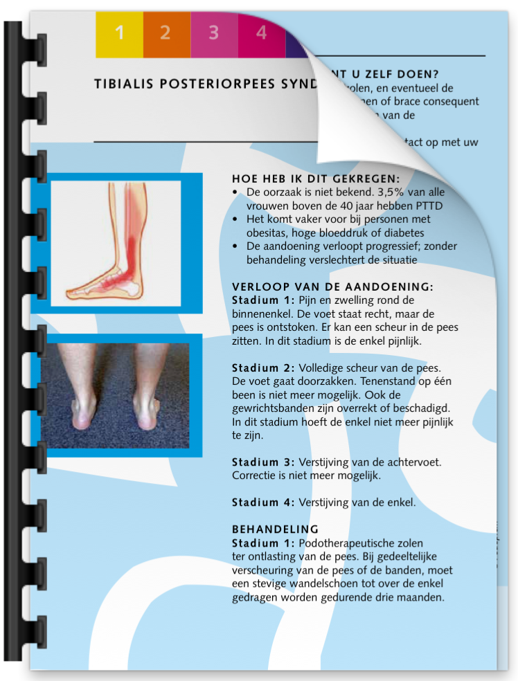 Tibialis brochure | Podotherapie Eemland