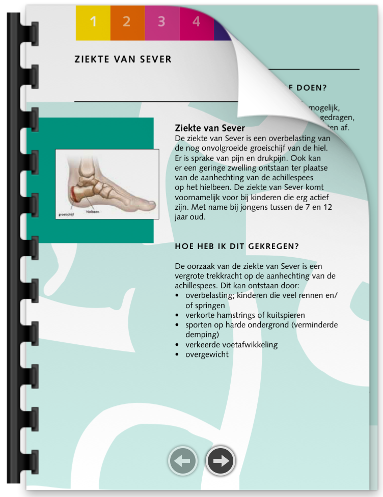 Ziekte van Sever brochure | Podotherapie Eemland